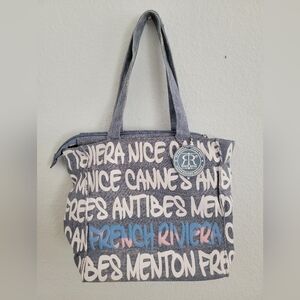 Robin Ruth French Riviera Blue Purse